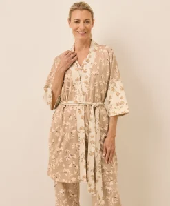 Organic Staycation Short Robe