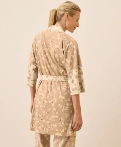 Organic Staycation Short Robe