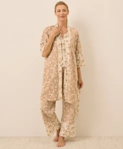 Organic Staycation Short Robe