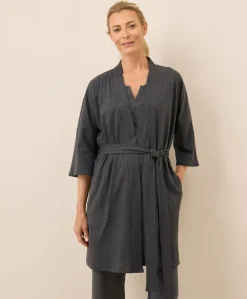 Organic Staycation Short Robe