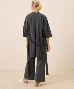 Organic Staycation Short Robe