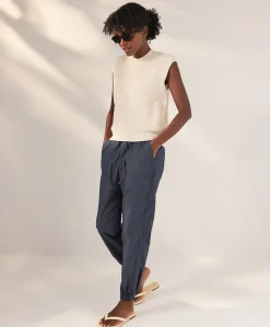 Organic Stretch Poplin Jogger
