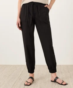 Organic Stretch Poplin Jogger