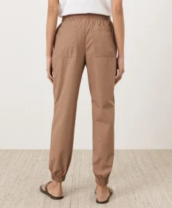 Organic Stretch Poplin Jogger
