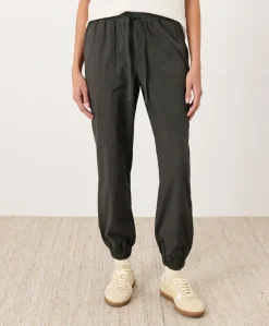 Organic Stretch Poplin Jogger