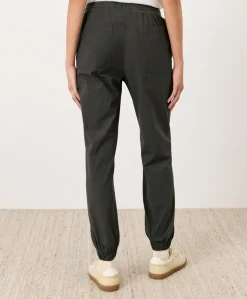 Organic Stretch Poplin Jogger