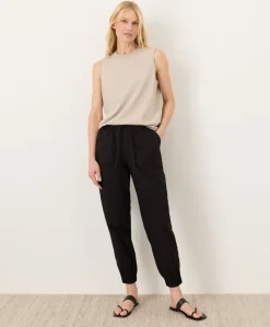 Organic Stretch Poplin Jogger