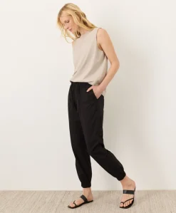 Organic Stretch Poplin Jogger