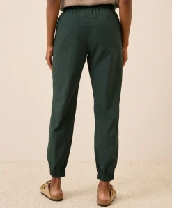 Organic Stretch Poplin Jogger