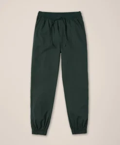 Organic Stretch Poplin Jogger