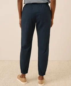 Organic Stretch Poplin Jogger