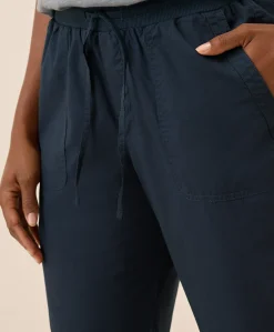 Organic Stretch Poplin Jogger