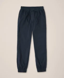 Organic Stretch Poplin Jogger
