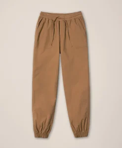 Organic Stretch Poplin Jogger