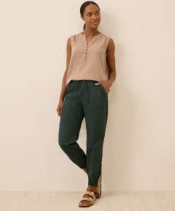 Organic Stretch Poplin Jogger