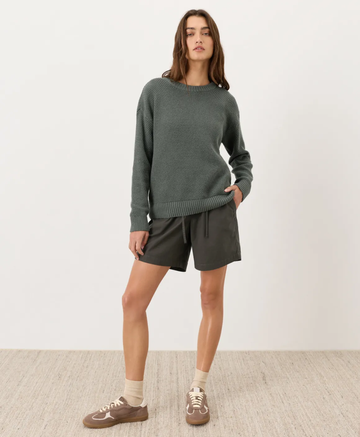 Organic Stretch Poplin Short