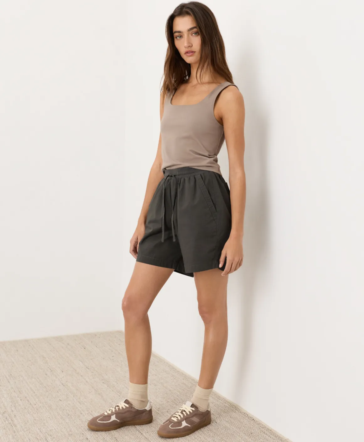 Organic Stretch Poplin Short