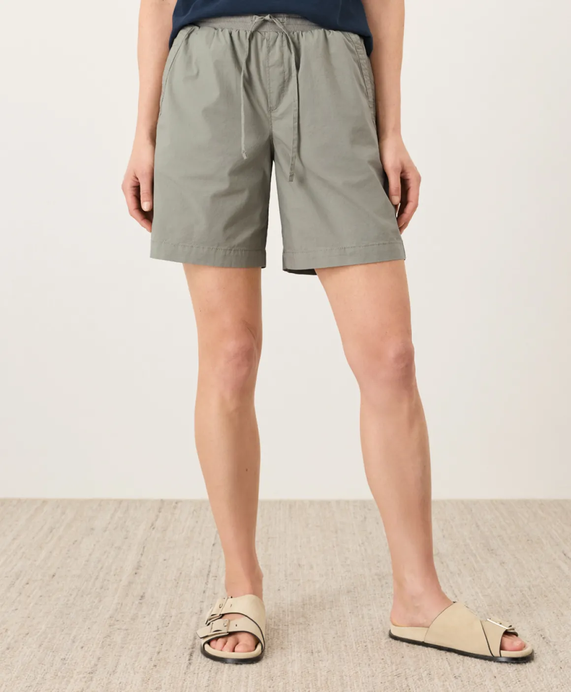 Organic Stretch Poplin Short