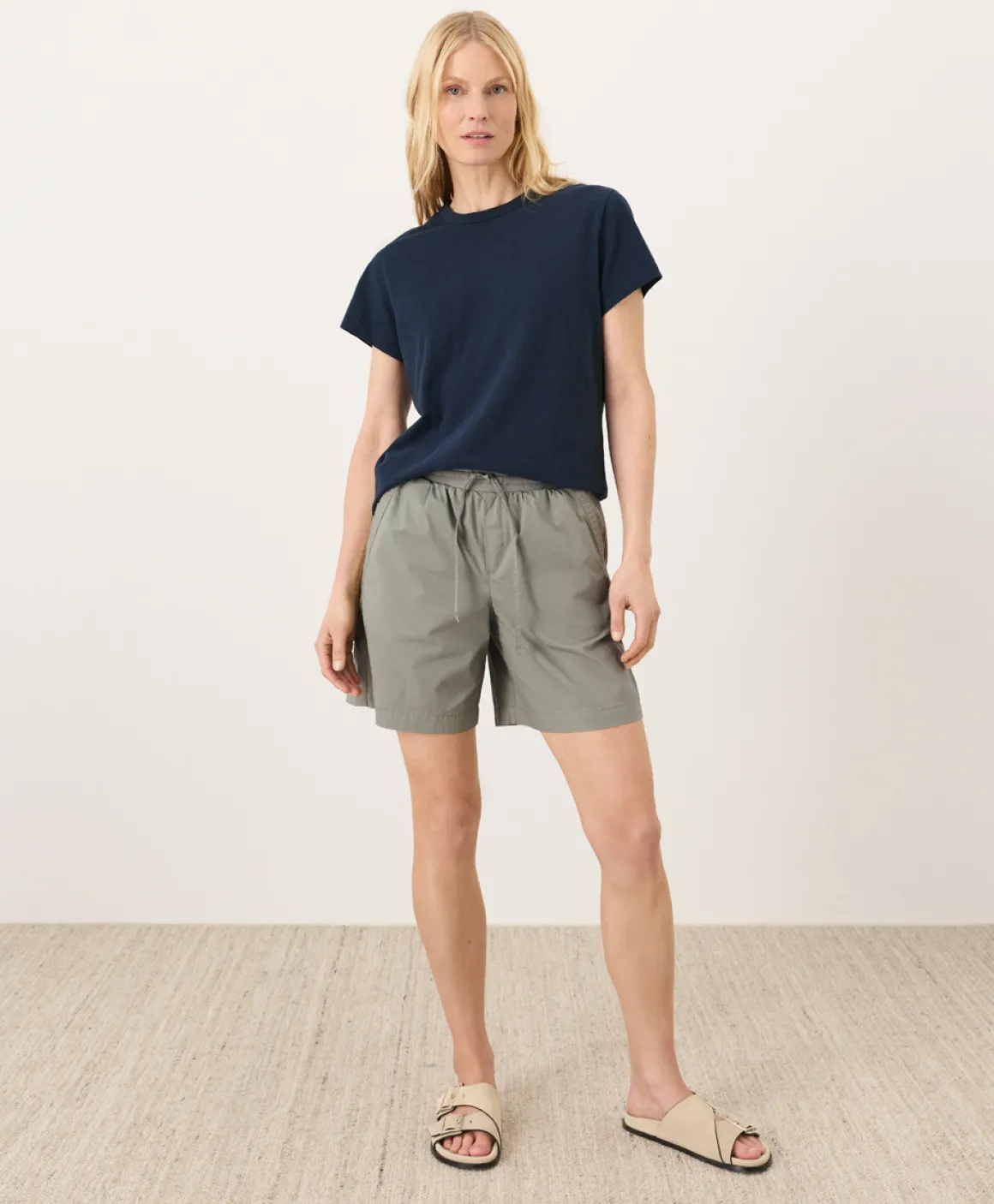 Organic Stretch Poplin Short