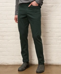 Organic Stretch Twill 5-Pocket Pant