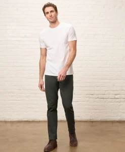 Organic Stretch Twill 5-Pocket Pant