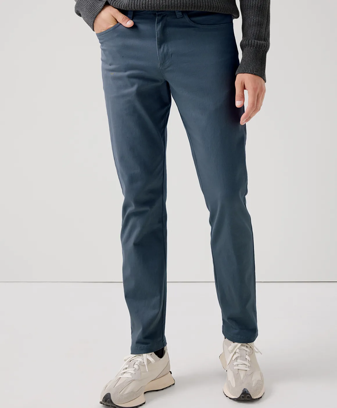 Organic Stretch Twill 5-Pocket Pant