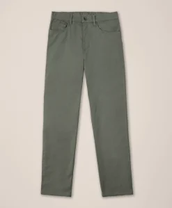 Organic Stretch Twill 5-Pocket Pant
