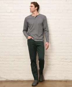 Organic Stretch Twill 5-Pocket Pant
