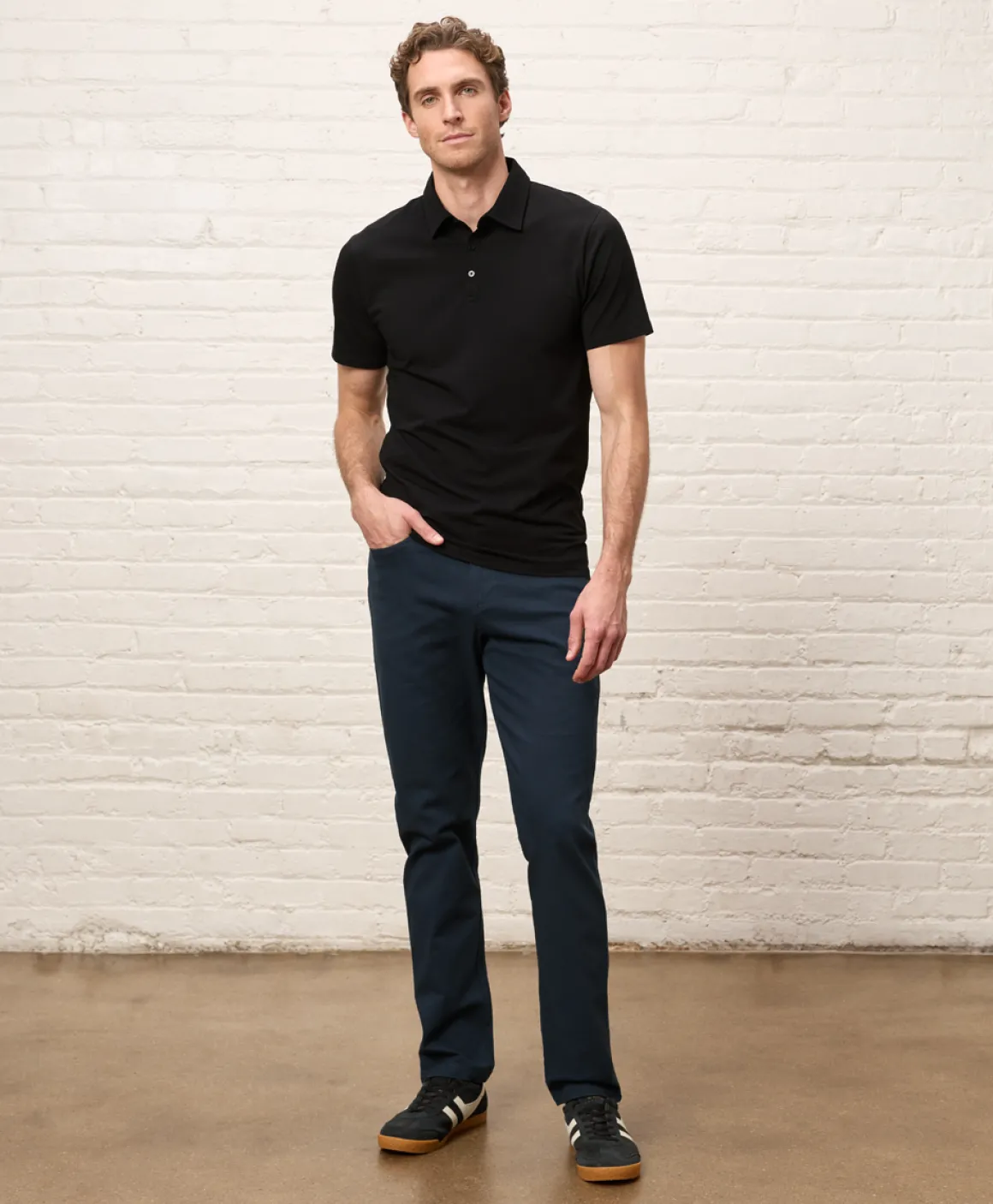 Organic Stretch Twill 5-Pocket Pant