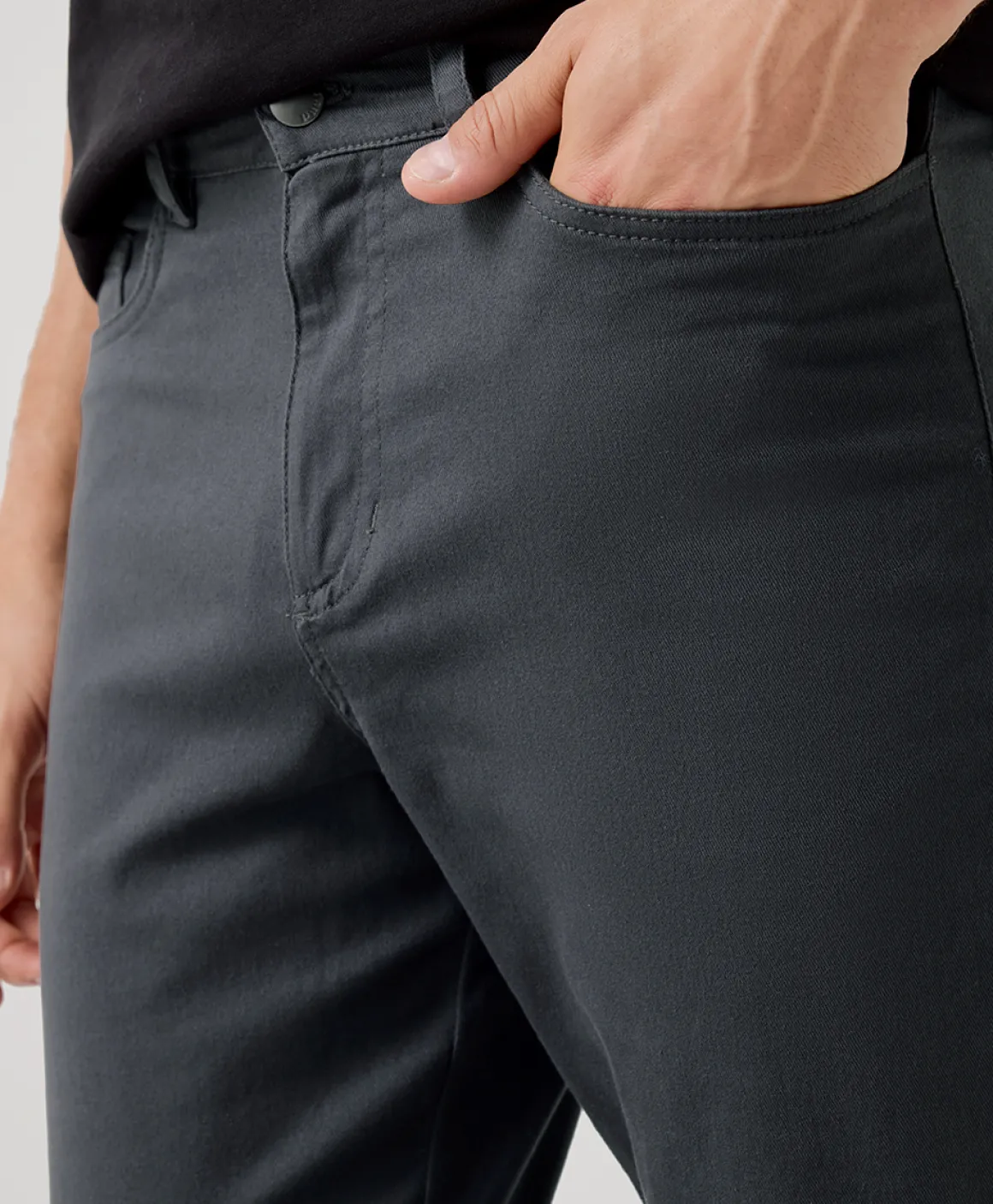 Organic Stretch Twill 5-Pocket Pant