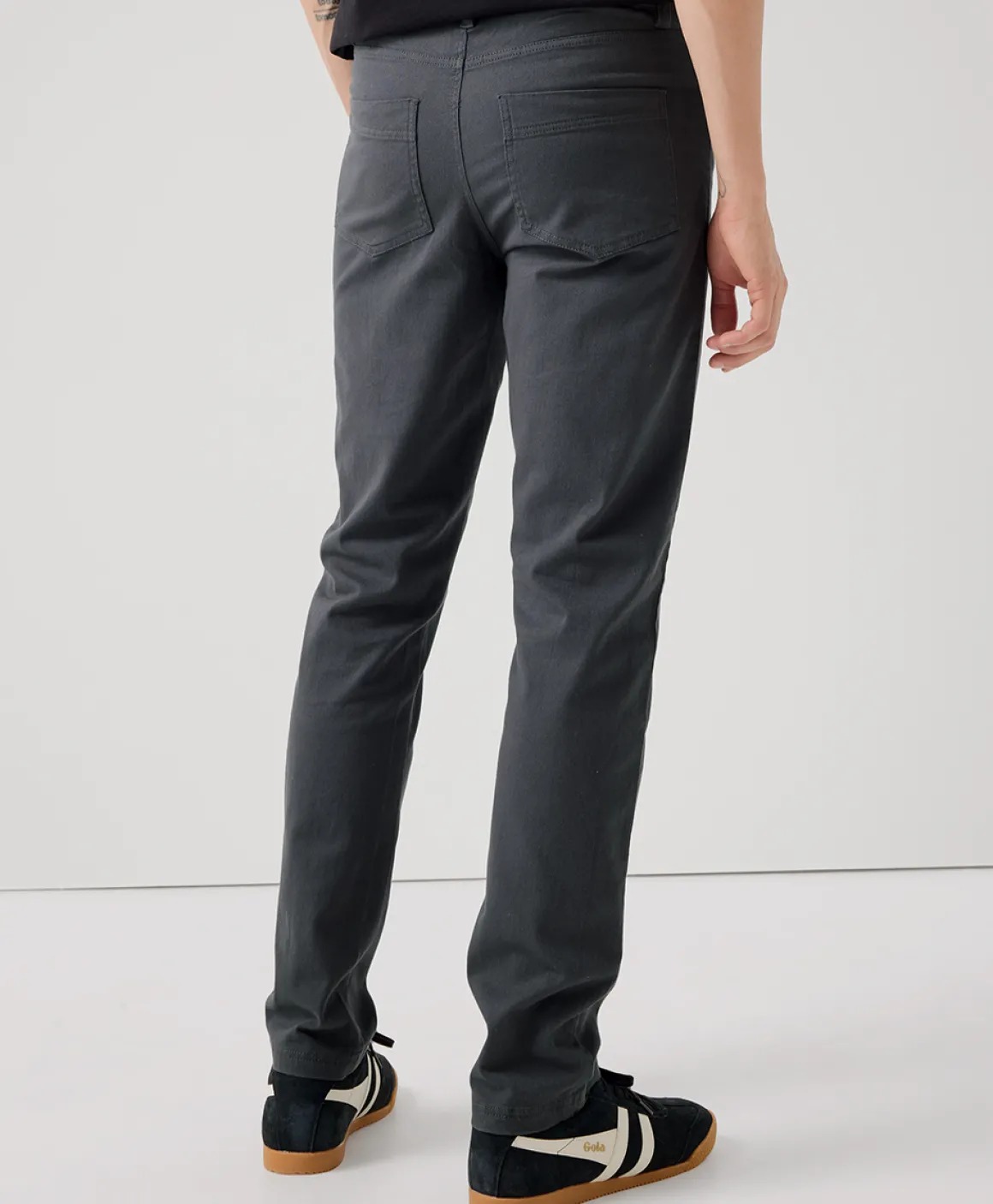Organic Stretch Twill 5-Pocket Pant