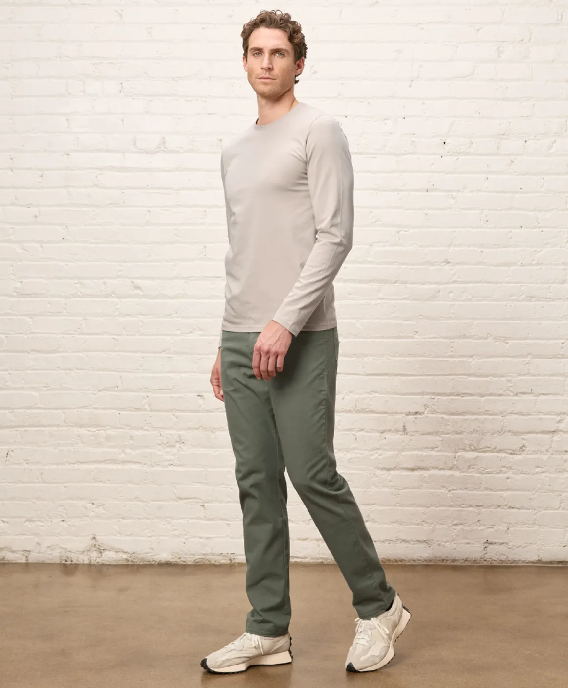 Organic Stretch Twill 5-Pocket Pant