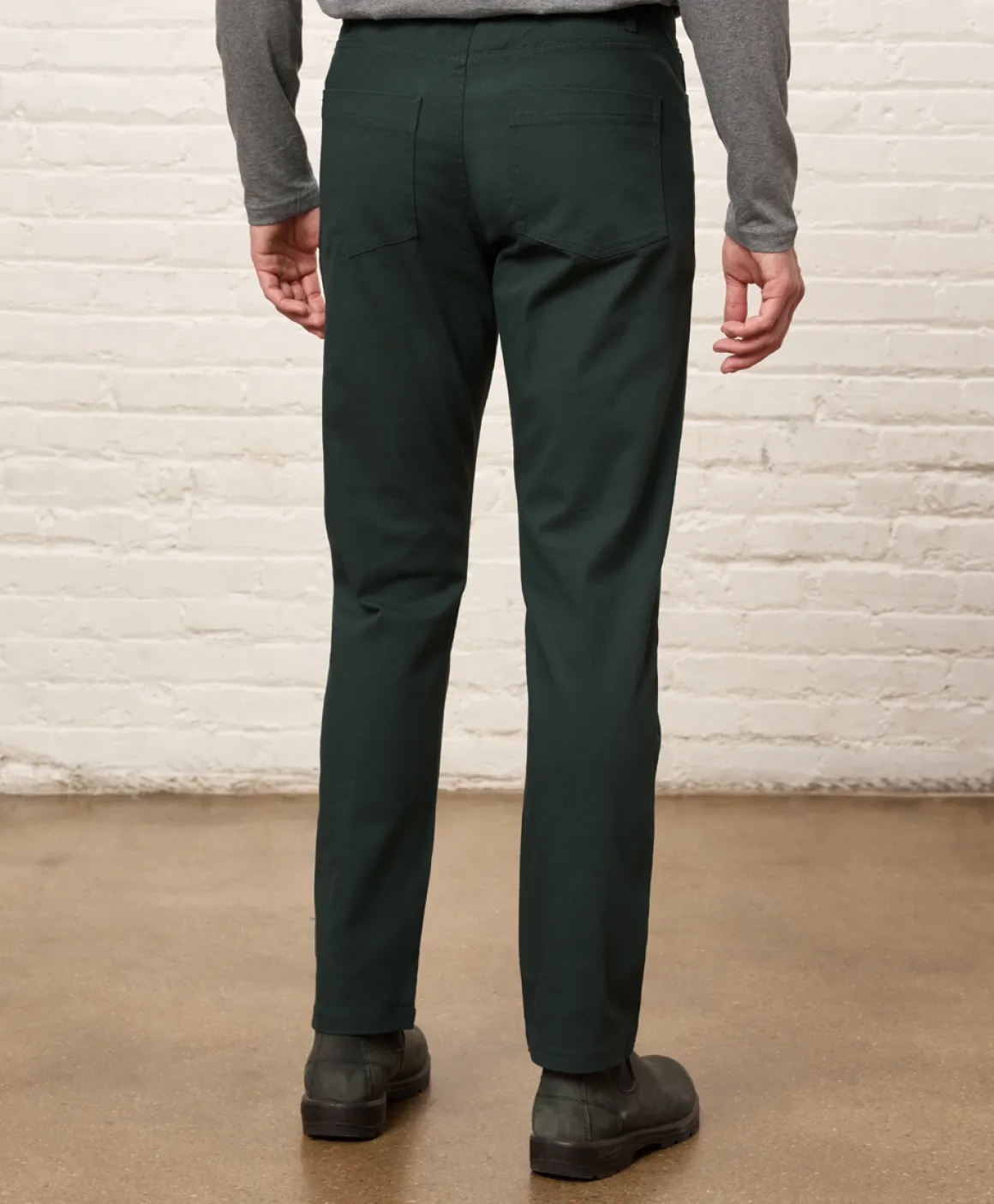 Organic Stretch Twill 5-Pocket Pant