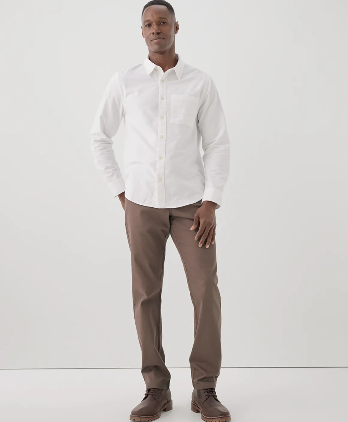 Organic Stretch Twill 5-Pocket Pant