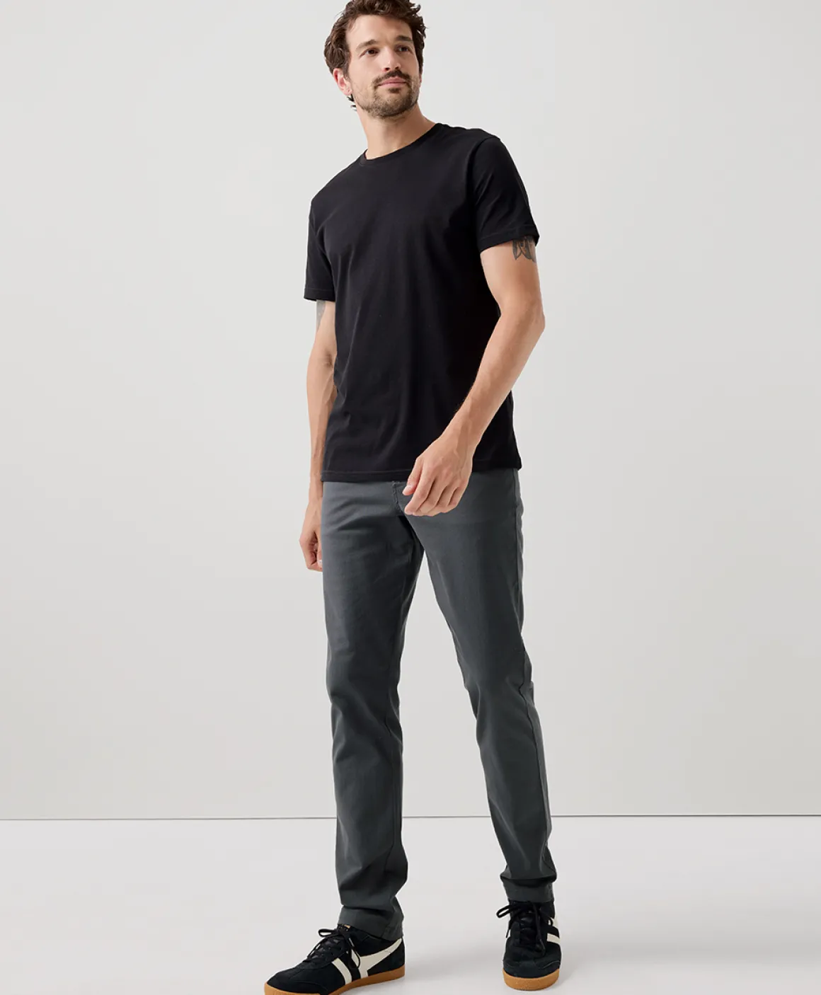 Organic Stretch Twill 5-Pocket Pant