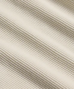 Organic Thermal Waffle Wide Leg Pant