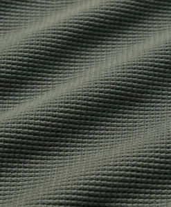 Organic Thermal Waffle Wide Leg Pant