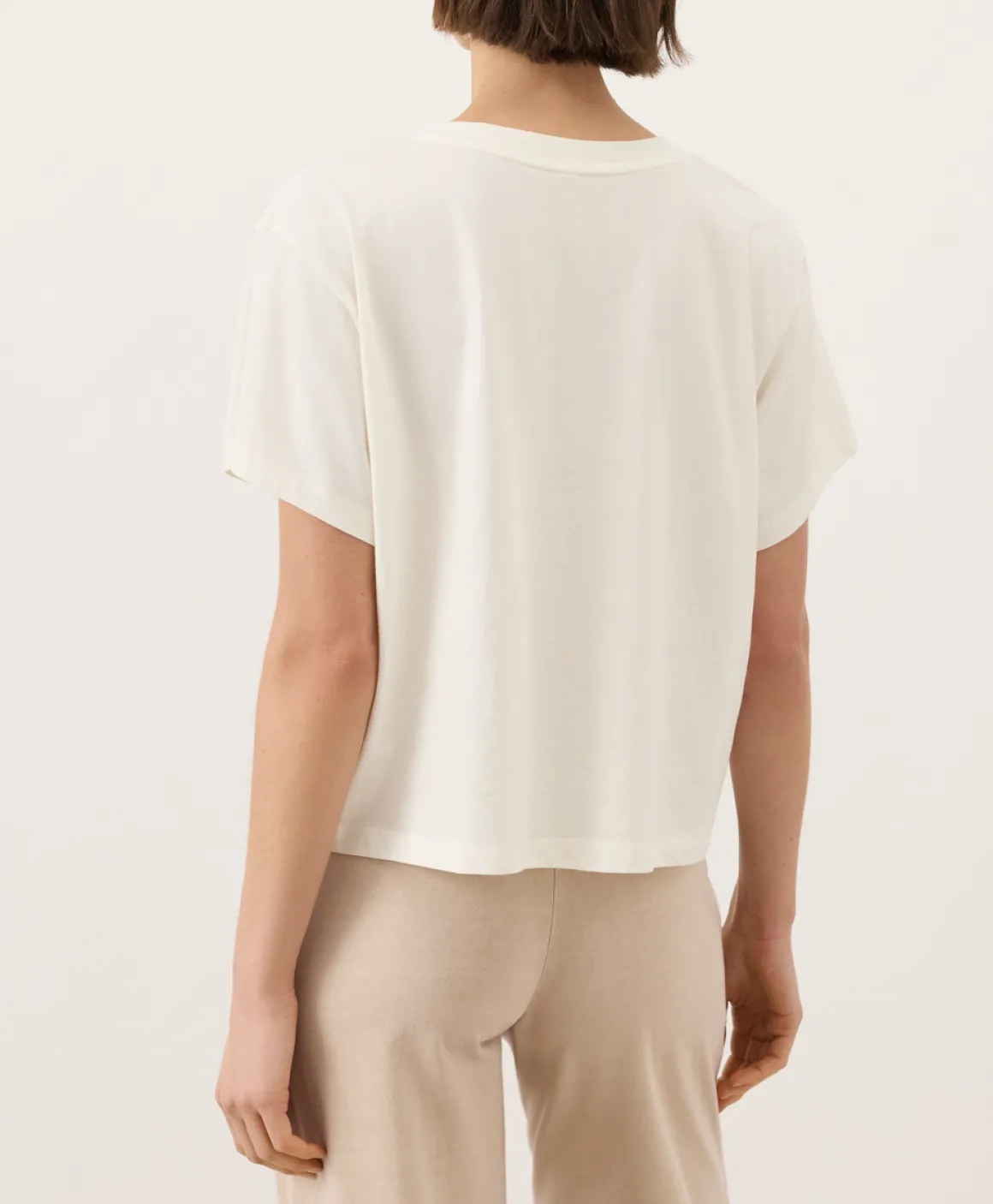 Organic Vintage Jersey V-Neck Tee