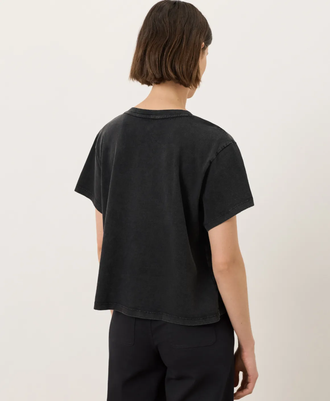 Organic Vintage Jersey V-Neck Tee