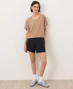 Organic Vintage Jersey V-Neck Tee