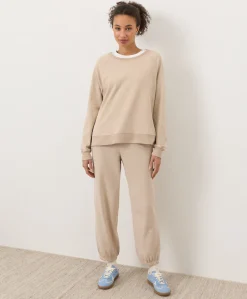 Organic Weekends Relaxed Raglan Sweatshirt