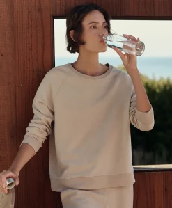 Organic Weekends Relaxed Raglan Sweatshirt