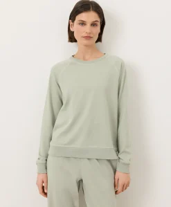 Organic Weekends Relaxed Raglan Sweatshirt