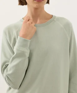 Organic Weekends Relaxed Raglan Sweatshirt