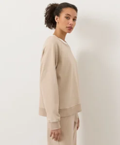 Organic Weekends Relaxed Raglan Sweatshirt