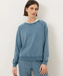 Organic Weekends Relaxed Raglan Sweatshirt