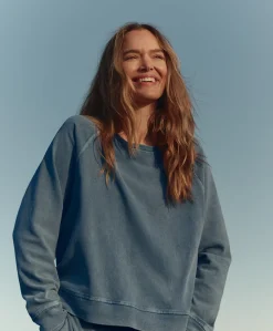 Organic Weekends Relaxed Raglan Sweatshirt
